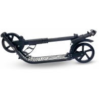 Самокат взрослый INDIGO COMFORT до 100 кг, колеса 200 мм IN053 Черный